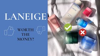 Laneige Review – Worth the hype  Laneige water or Cica Sleeping Mask Cream Skin Refiner Lip Mask [upl. by Mikahs341]