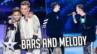 Bars and Melody EVERY PERFORMANCE from Audition to Champions  Britains Got Talent [upl. by Matuag]