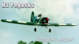 H3 Pegasus low wing ultralight aircraft by Bert Howland [upl. by Caroline]