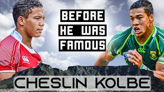 Cheslin Kolbe Before He Was Famous  Young Cheslin Speed Footwork amp Defence [upl. by Yahsram]