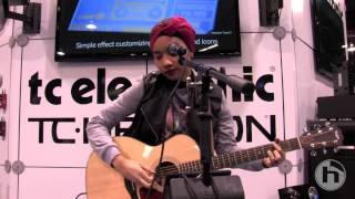 VoiceLive Touch 2 performance Yuna NAMM 2013 [upl. by Bakerman]