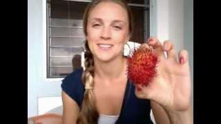 How to eat a Rambutan [upl. by Helsa]