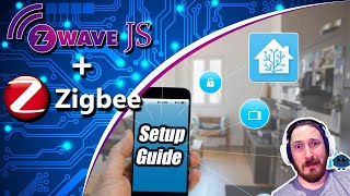 ZwaveJS and Zigbee Setup Guide  MUST HAVE Home Assistant Integrations [upl. by Echo]