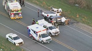 UPDATE Victims identified in deadly Texas crash [upl. by Egap]