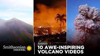 10 AweInspiring Volcano Videos 🌋 Smithsonian Channel [upl. by Heshum578]