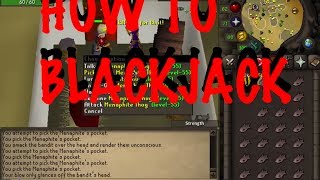 OSRS  How to blackjack  Simple short explanation thieving [upl. by Corine]