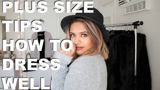 Plus Size Fashion Tips  How to Look Stylish [upl. by Elleinet769]