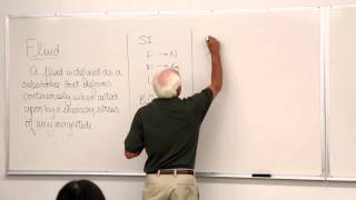 Fluid Mechanics Fundamental Concepts Fluid Properties 1 of 34 [upl. by Annoved111]