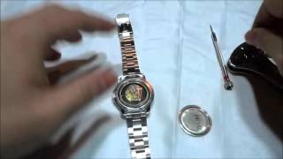 Replacing The Battery In A Swiss Army Watch DIY [upl. by Vasilis]