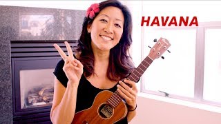 Havana  Camila Cabello  Cynthia Lin Ukulele Tutorial [upl. by Htebasyle728]