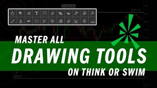 Master Think or Swim ToS Drawing Tools  Trading Tutorials [upl. by Konstance]