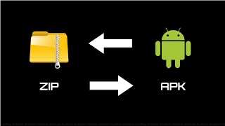 How to change a filefolderzip to an APK or any other file format to another format 2019 [upl. by Anaihk]