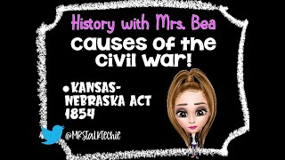 The KansasNebraska Act 1854 [upl. by Yettie655]