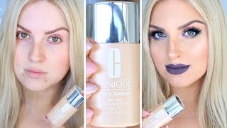 First Impression Review ♡ Clinique Even Better Makeup Foundation [upl. by Galatea]