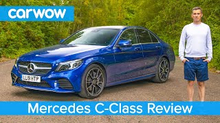 Mercedes CClass 2020 indepth review  carwow Reviews [upl. by Alamaj]