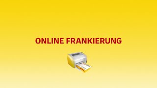 DHL Online Frankierung [upl. by Eellek462]