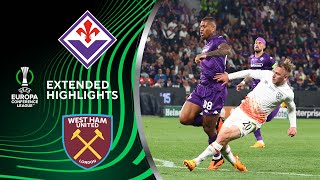 Fiorentina vs West Ham Extended Highlights  UECL Final  CBS Sports Golazo [upl. by Witcher]