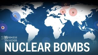 Every nuclear bomb explosion in history [upl. by Elon202]