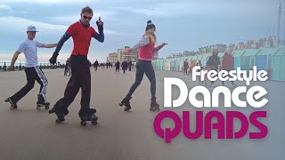 Quads roller skate dance freestyle compilation from Brighton beach UK [upl. by Sivi]