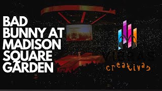 BAD BUNNY  MADISON SQUARE GARDEN LIVE  X100PRE TOUR [upl. by Durst]