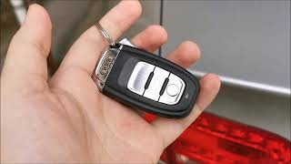 Audi A4 B8  What to do if the car stops responding to your unlocking key inputs [upl. by Enirehtakyram18]