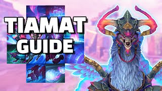 How To Handle A God With 11 Abilities SMITE Tiamat Guide Abilities amp Leveling Order [upl. by Bambi411]