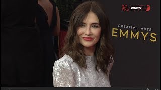 Carice van Houten arrives at 2019 Creative Arts Emmy Awards [upl. by Etakyram]