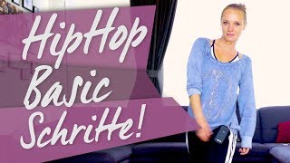 Hip Hop Basics  3 Tanzschritte zum Nachmachen  DanceChallenge Tag 13 [upl. by Stearne396]