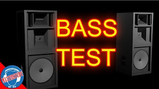 Subwoofer Bass Test [upl. by Nosoj]