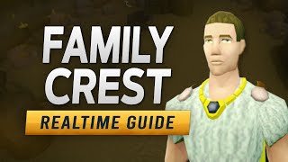 RS3 Family Crest – Realtime Quest Guide [upl. by Levitan222]