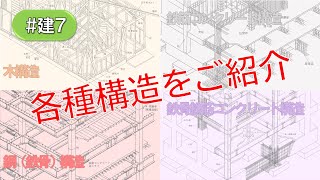 建築物の主な構造種別建7 [upl. by Clardy]