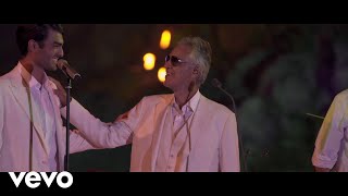 Andrea Bocelli Matteo Bocelli  Fall On Me Live At Portovenere Italy  2018 [upl. by Kcirrem210]