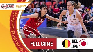 Belgium v Japan  Full Game  FIBA Womens Olympic Qualifying Tournament 2020 [upl. by Hallam]