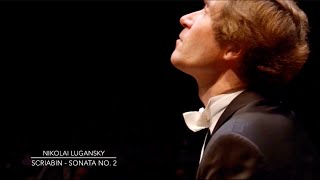 Lugansky  Scriabin Piano Sonata No 2  SonataFantasy [upl. by Moitoso]