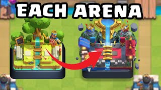 BEST DECK FROM EACH ARENA l Clash Royale [upl. by Llet559]