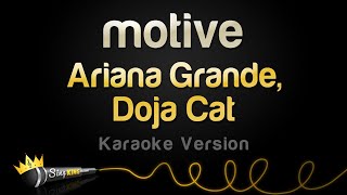 Ariana Grande Doja Cat  motive Karaoke Version [upl. by Sezen]