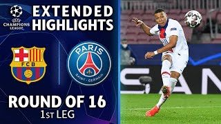 Barcelona vs Paris SaintGermain Extended Highlights  UCL on CBS Sports [upl. by Eelarac]