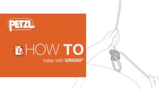 HOW TO belay with GRIGRI [upl. by Nyleek]