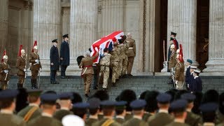 Margaret Thatcher funeral St Pauls service in full [upl. by Acined]