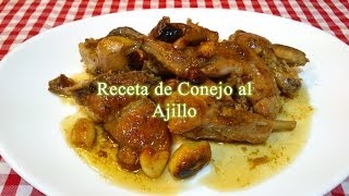 Conejo al ajillo receta original [upl. by Einaj208]