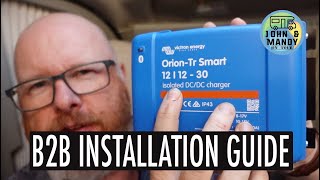 Victron Orion DCDC Isolated Charger B2B Installation [upl. by Tcideneb655]