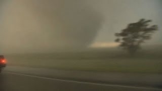 Inside Tumbling TWC Vehicle Trapped Inside Tornado [upl. by Narrat]