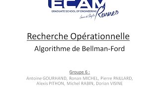 Algorithme de BellmanFord [upl. by Brindell249]