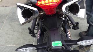 Benelli 600i ixil exhaust [upl. by Inaluiak250]