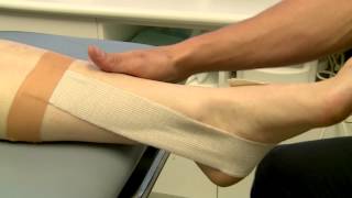 Ankle Taping  Soleus Muscle [upl. by Fiora]