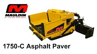 Mauldin 1750C Asphalt Paver Walkaround [upl. by Fabiano]