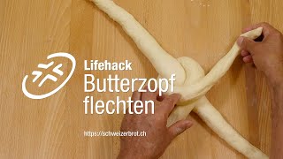 Butterzopf flechten [upl. by Michigan922]