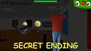 SECRET ENDING FOUND  Baldis Basics Birthday Bash [upl. by Germaine]