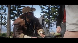 Red Dead Redemption 2 Kieran Balls Cut Off Scene [upl. by Nyladnor]