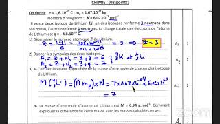 Correction de devoir de contrôle et préparation devoir de synthèse physique [upl. by Marylynne]